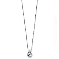 Meridian Aurora Crystal Petite Necklace