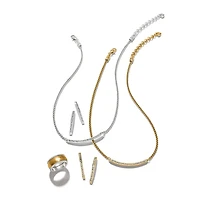 Meridian Geo Bar Necklace