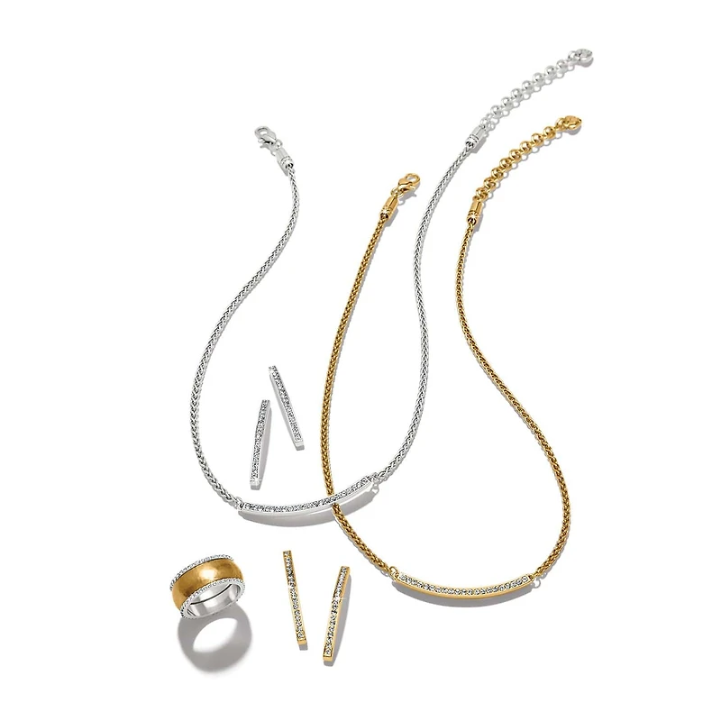 Meridian Geo Bar Post Earrings