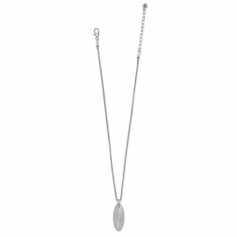 Meridian Orbit Oval Necklace