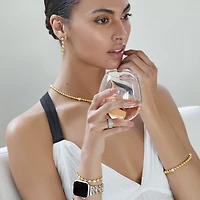 Meridian Petite Beads Station Necklace