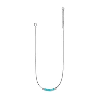 Meridian Petite Station Turquoise Necklace