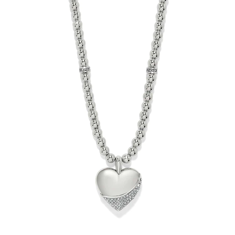 Meridian Petite Wave Heart Necklace