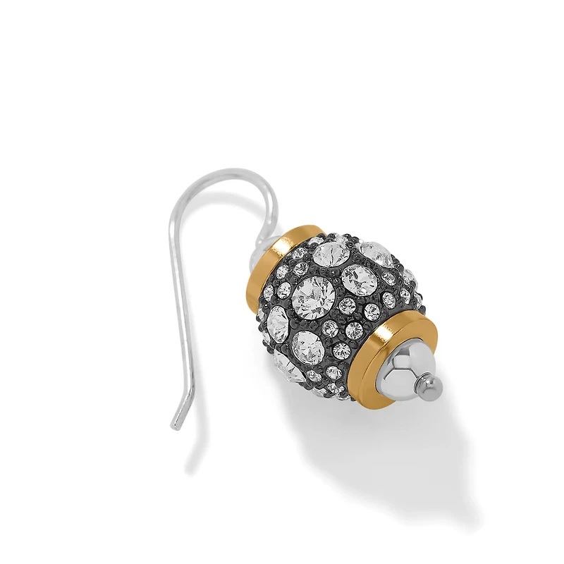 Meridian Solis Hematite French Wire Earrings