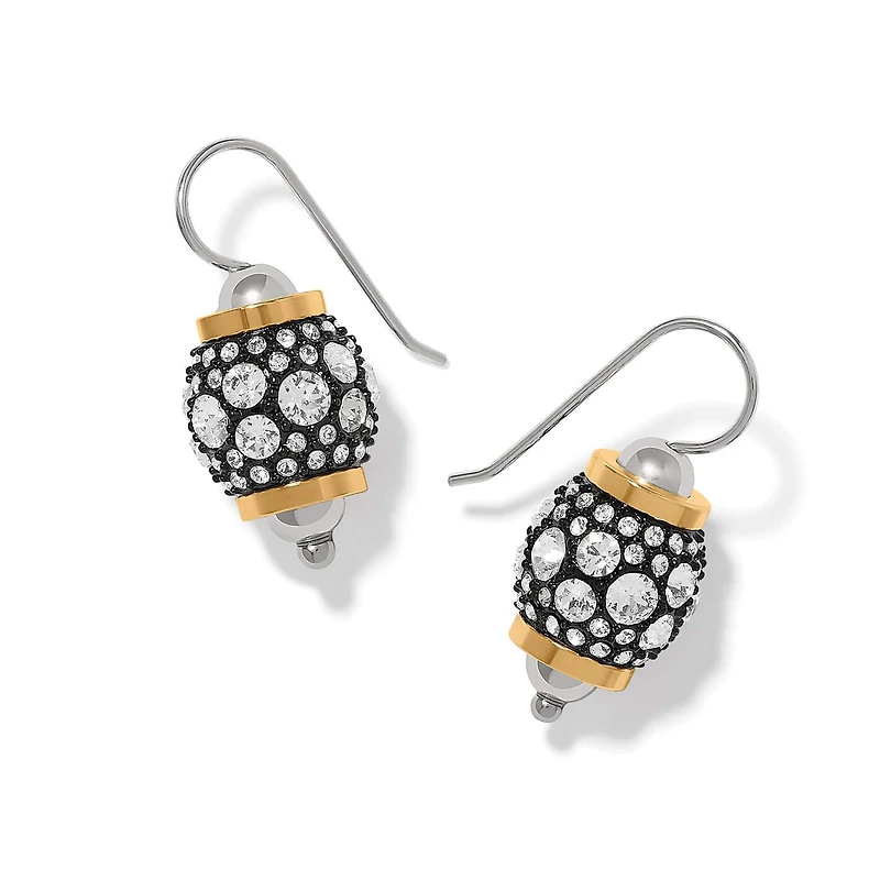 Meridian Solis Hematite French Wire Earrings