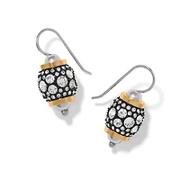 Meridian Solis Hematite French Wire Earrings