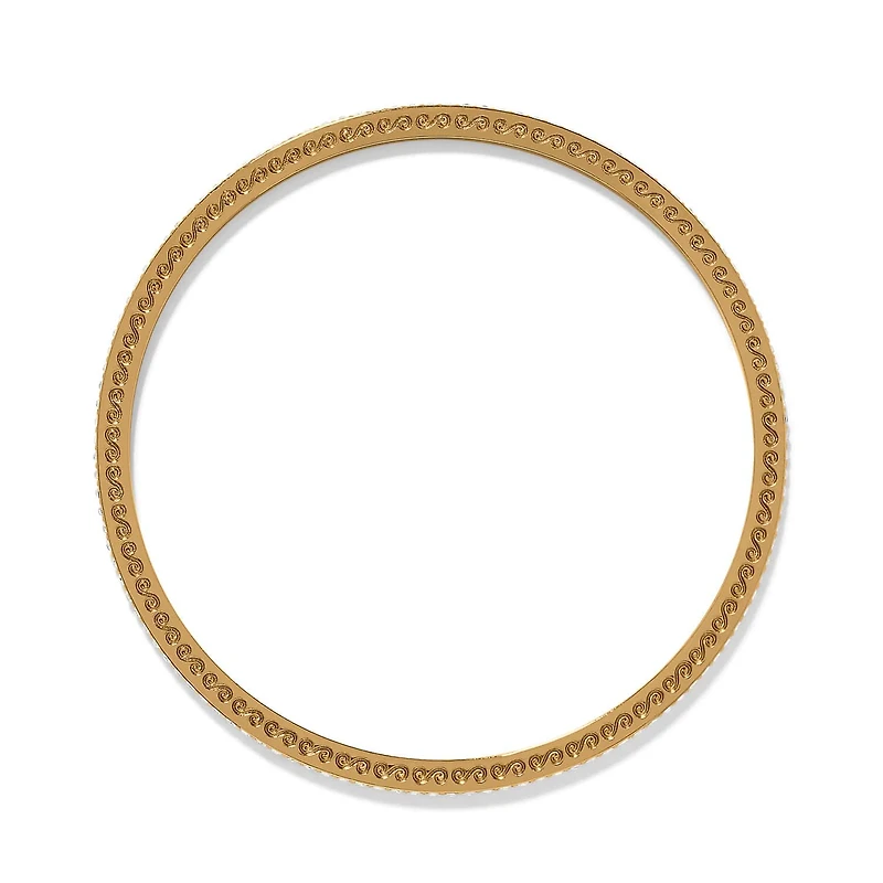 Meridian Thin Bangle