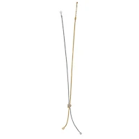 Meridian Ventus Two Tone Y Necklace