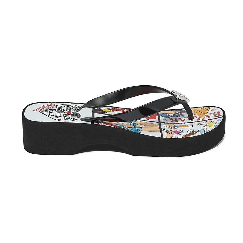 Model Platform Flip Flops