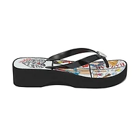 Model Platform Flip Flops