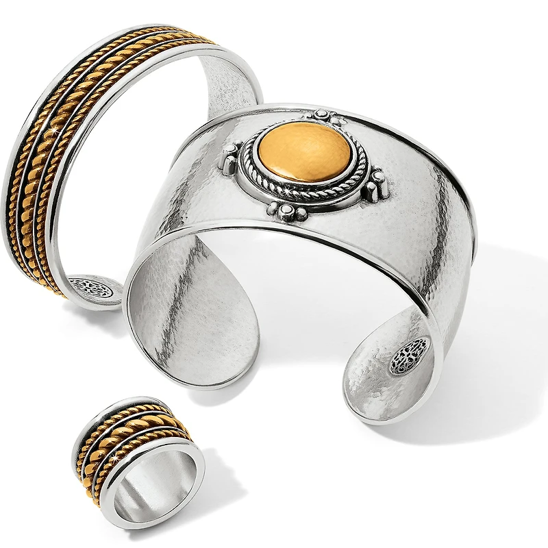 Monete Wide Ring