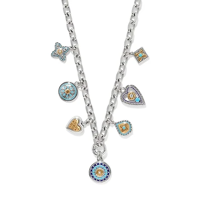 Mosaic Cerrillos Charm Necklace