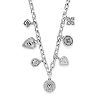 Mosaic Cerrillos Charm Necklace