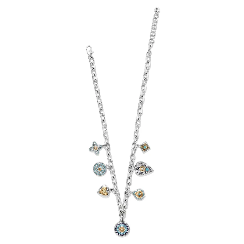 Mosaic Cerrillos Charm Necklace
