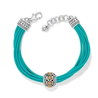 Mosaic Cerrillos Leather Bracelet