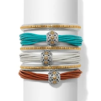 Mosaic Cerrillos Leather Bracelet