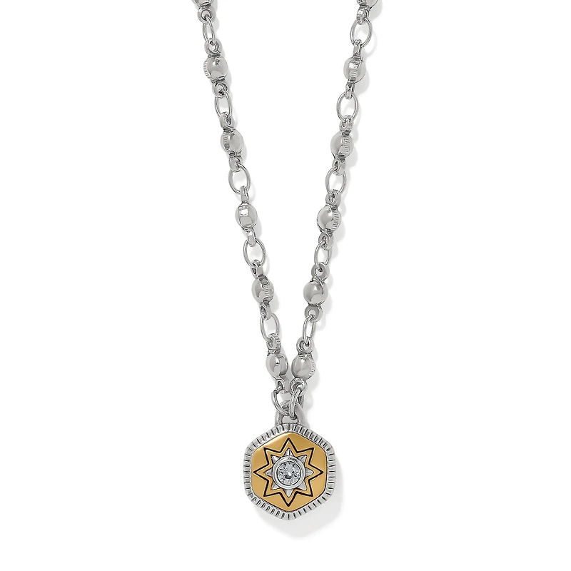 Mosaic Nova Mini Pendant Necklace