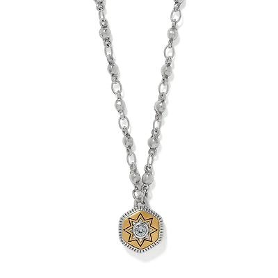 Mosaic Nova Mini Pendant Necklace
