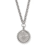 Mosaic Nova Pendant Necklace
