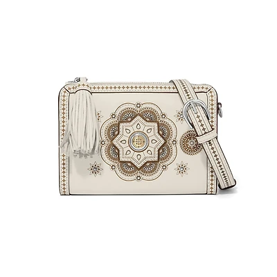 Mosaic Tassel Pouch