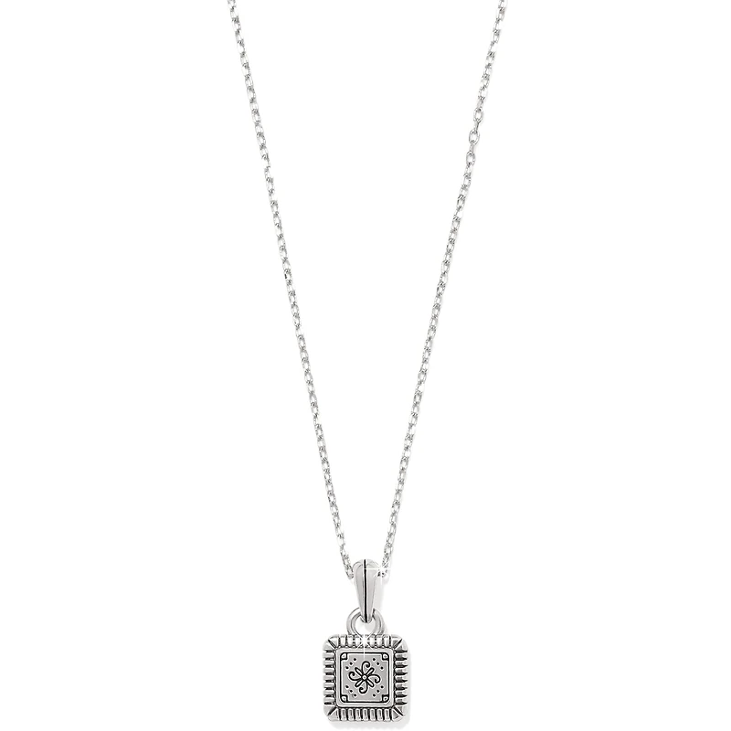 Mosaic Two Tone Mini Tile Necklace