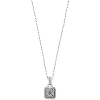 Mosaic Two Tone Mini Tile Necklace