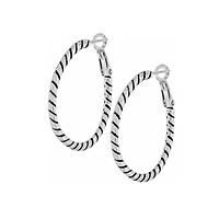 Mr. Bones Hoop Earrings