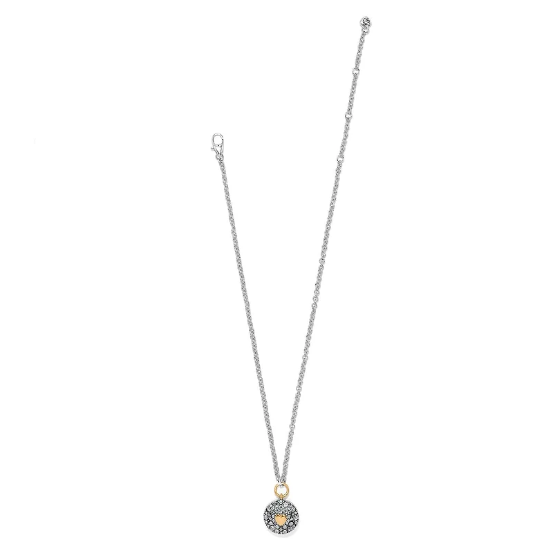 Mystery Of Love Golden Heart Necklace