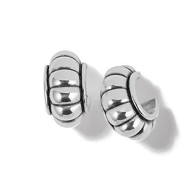 Mystic Moon Scallop Small Hoop Earrings