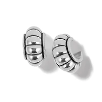 Mystic Moon Scallop Small Hoop Earrings
