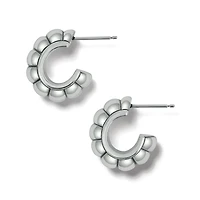 Mystic Moon Scallop Small Hoop Earrings