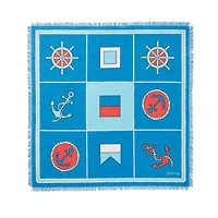 Nautical Print Scarf