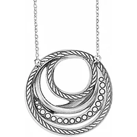 Neptune's Rings Two Tone Short Necklace