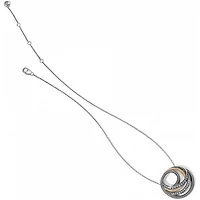 Neptune's Rings Two Tone Short Necklace