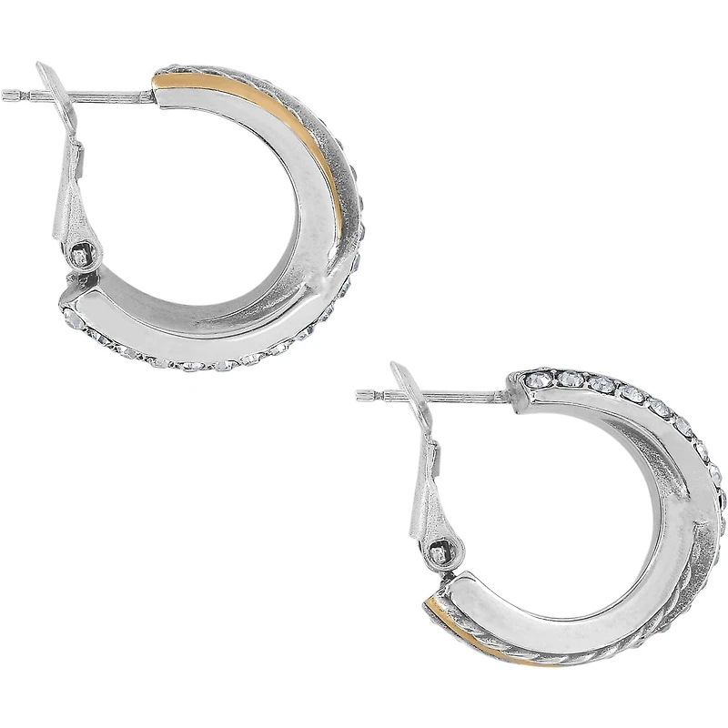 Neptune's Rings Post Hoop Earrings