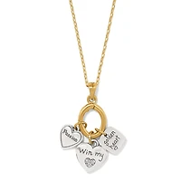 One Heart Color Short Necklace