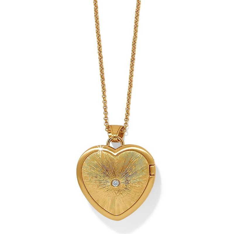 One Heart Convertible Locket Necklace
