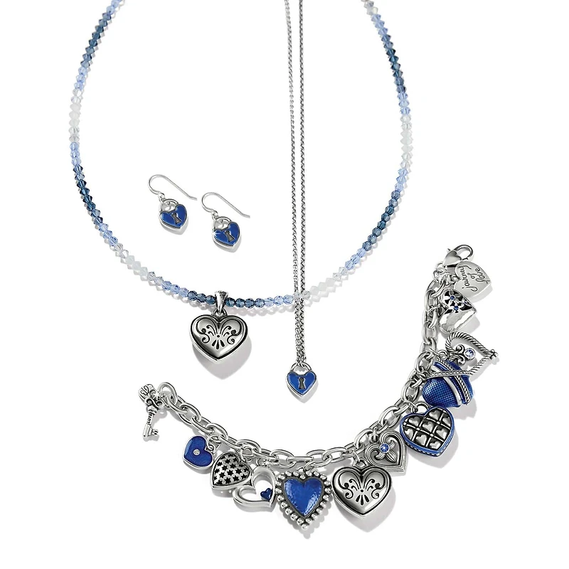 One Heart Ombre Necklace