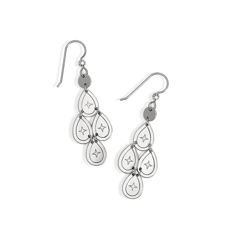 Palm Canyon Small Teardrop French Wire Earrings