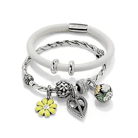 Peace Heart Charm