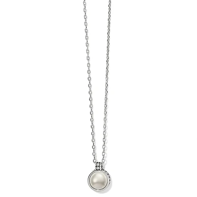 Pebble Dot Pearl Short Necklace