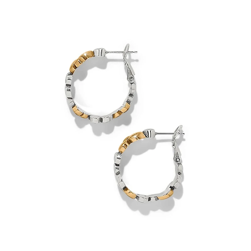 Pebble Edge Small Hoop Earrings