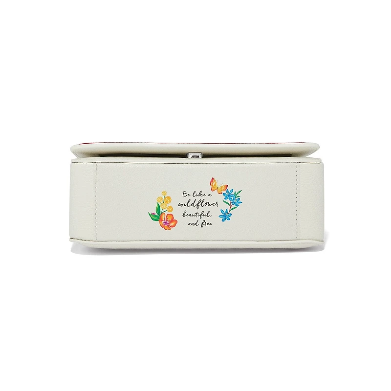 Pippi Embroidered Flap Bag