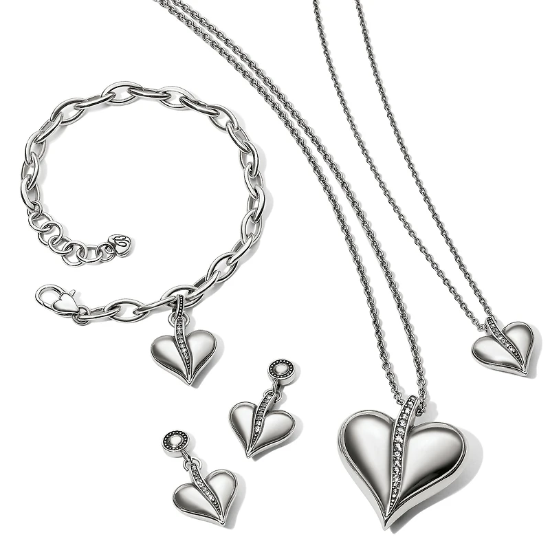 Precious Heart Post Earrings