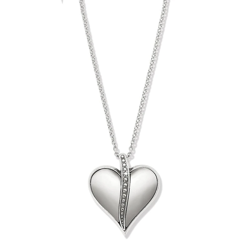 Precious Heart Two Tone Necklace