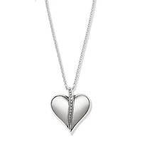Precious Heart Two Tone Necklace