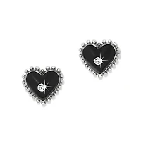 Pretty Tough Amour Heart Post Earrings