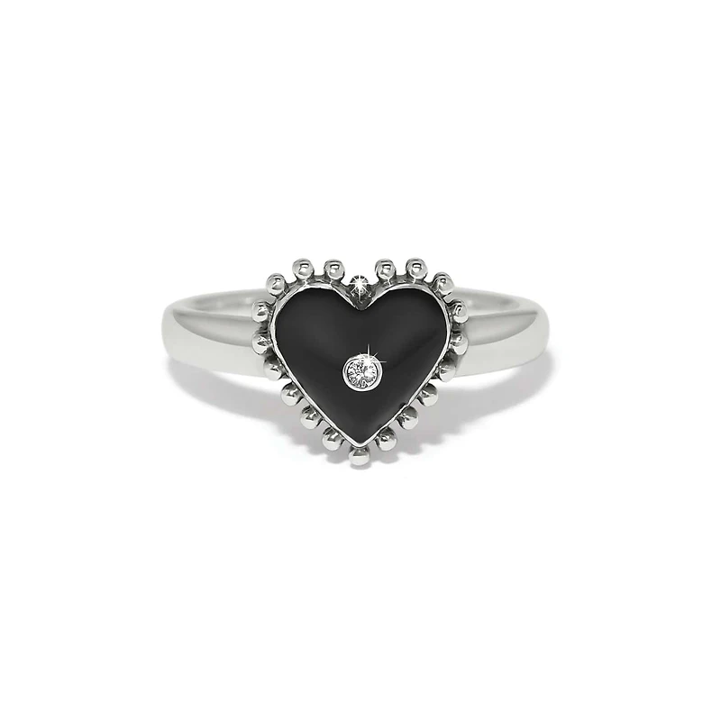 Pretty Tough Amour Heart Ring