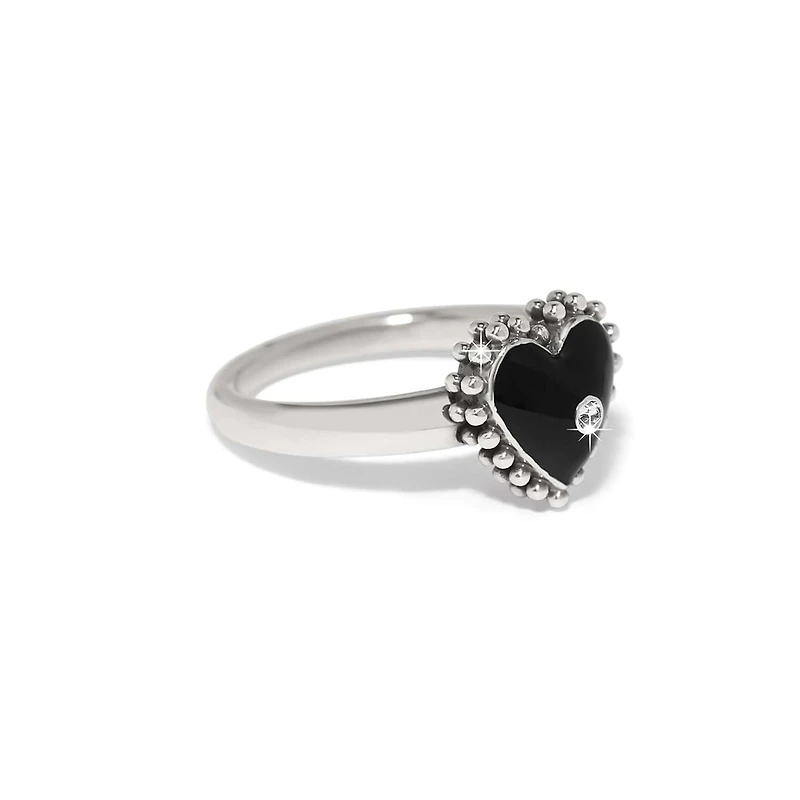 Pretty Tough Amour Heart Ring