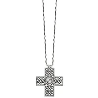 Pretty Tough Bold Cross Necklace